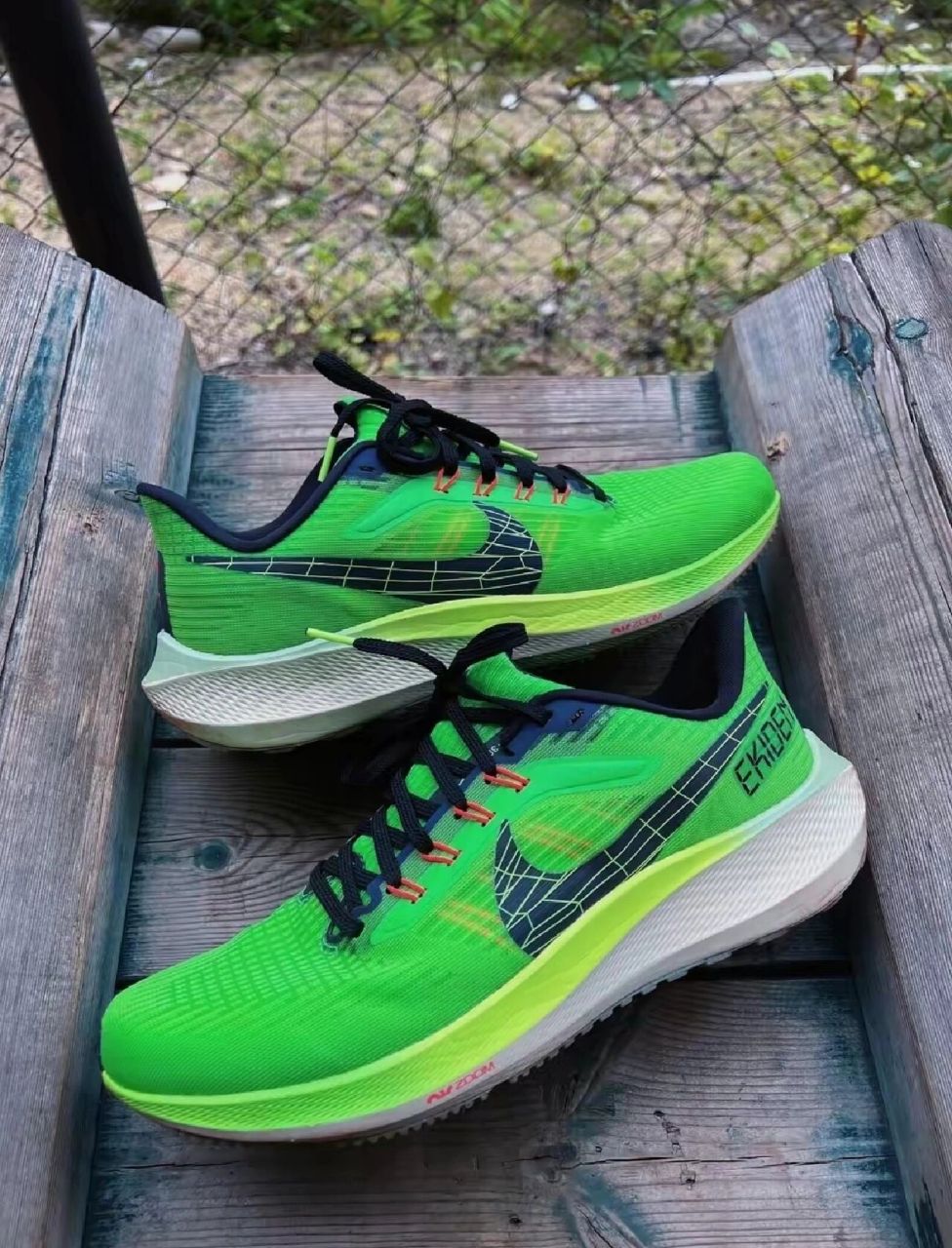 跑起来吧 nike air zoom pegasus 39 "ekiden"绿色 这款配色被称为"