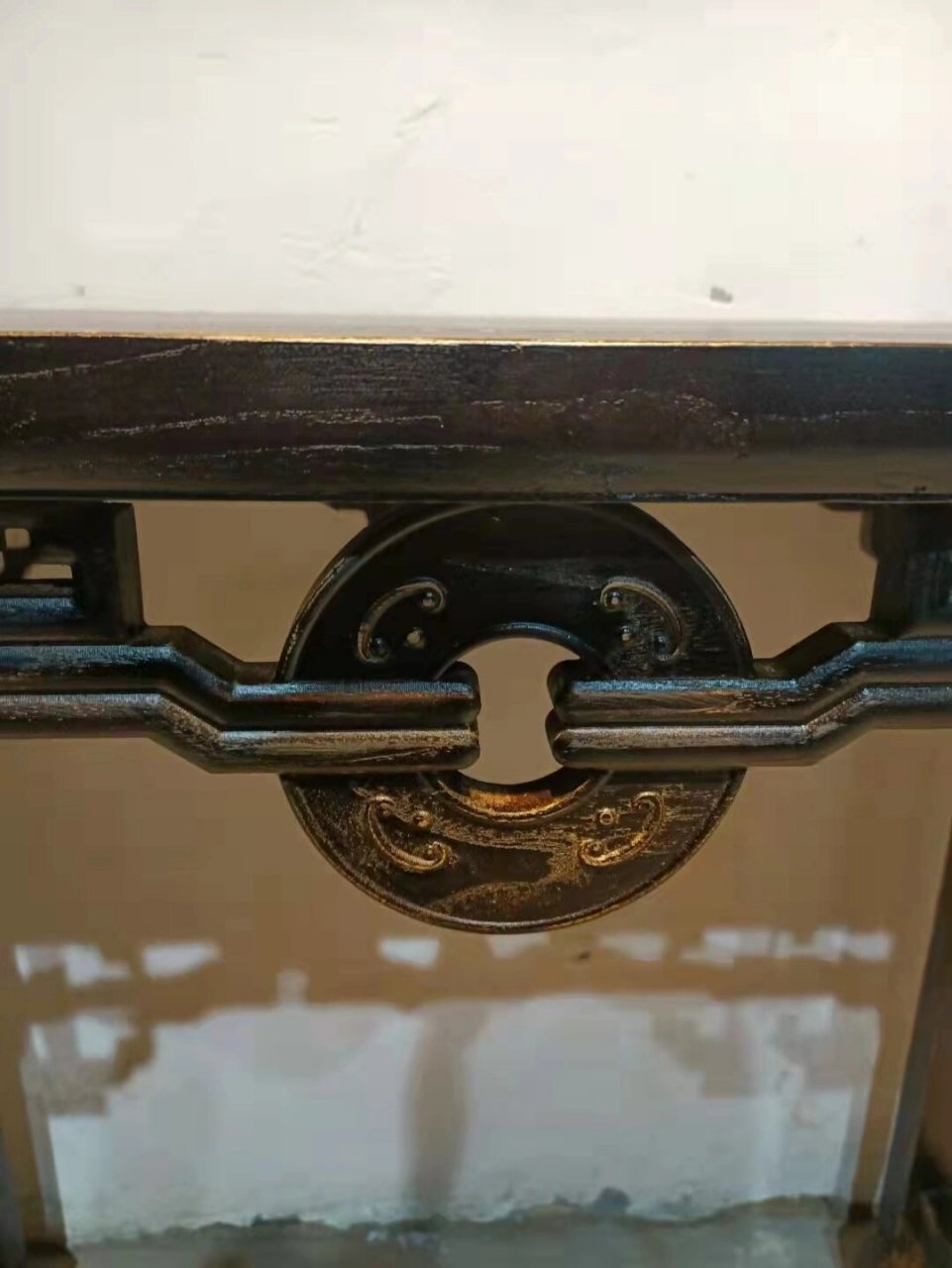 中式仿古条案实木供桌佛台神台客厅条几玄关 雕花翘头条案 【选材】