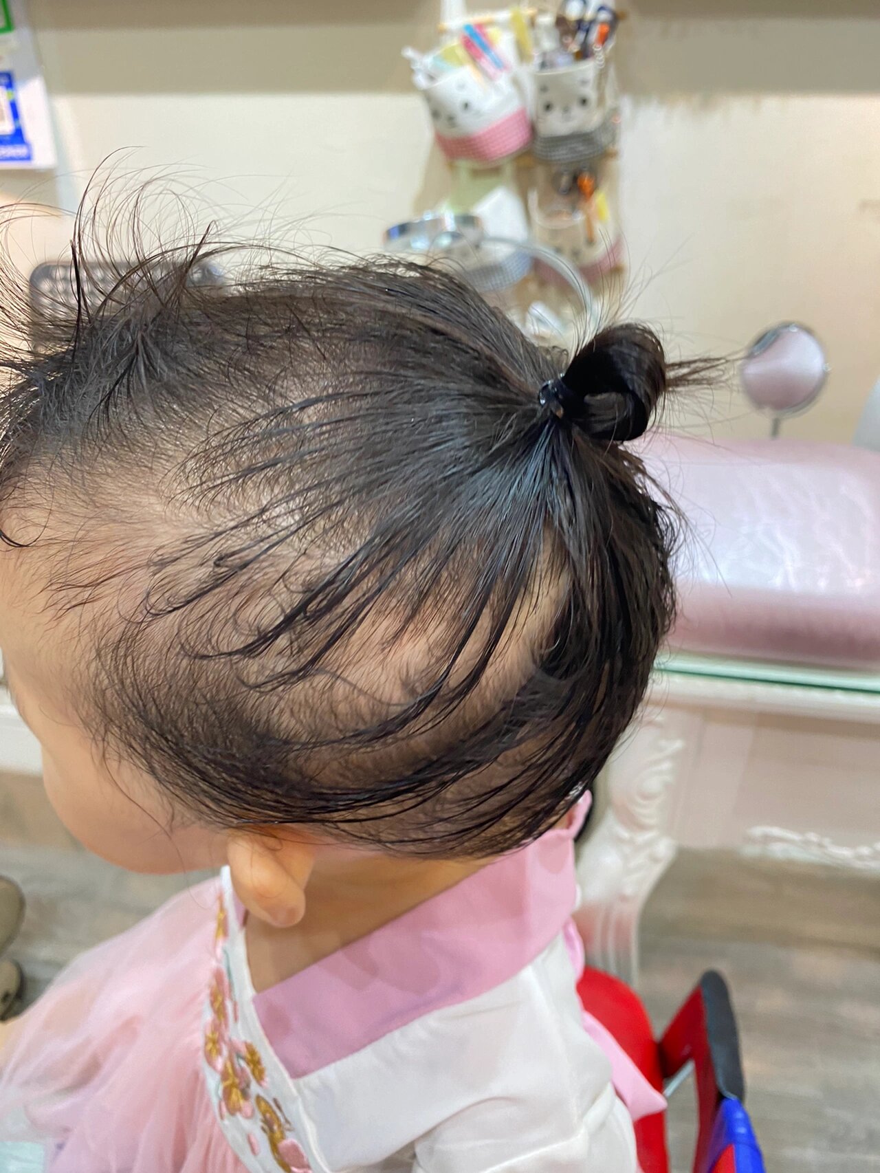 宝宝头发少真的需要剃掉吗?最小丸子头她可以参赛吗