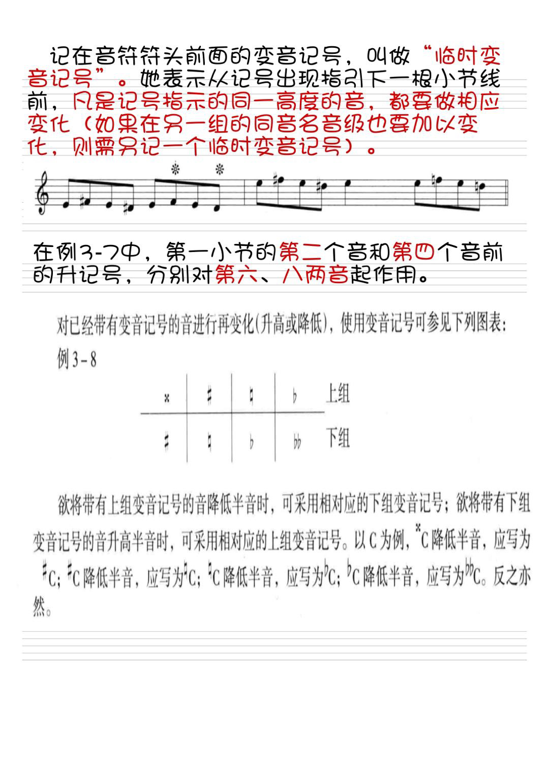 乐理笔记99记谱法第七弹