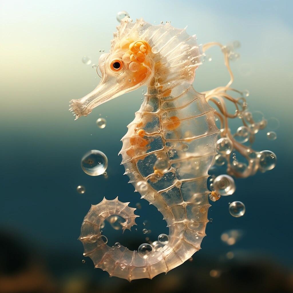 海马有一无刺的背鳍,无腹鳍和尾鳍.