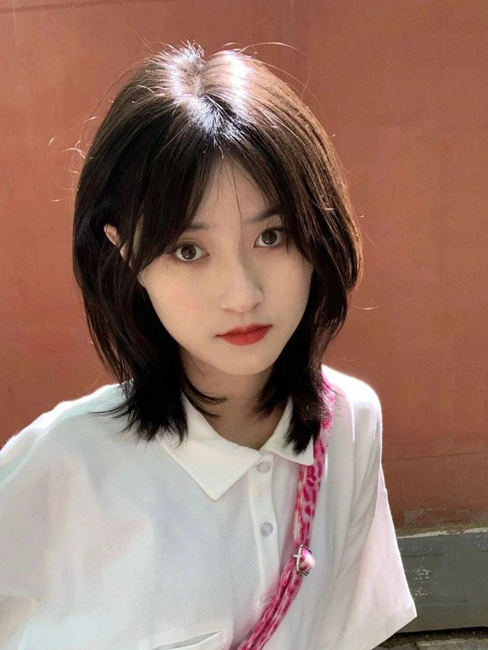 王子文/辛芷蕾层次感锁骨短发 黑茶色 王子文/辛芷蕾层次感锁骨短发