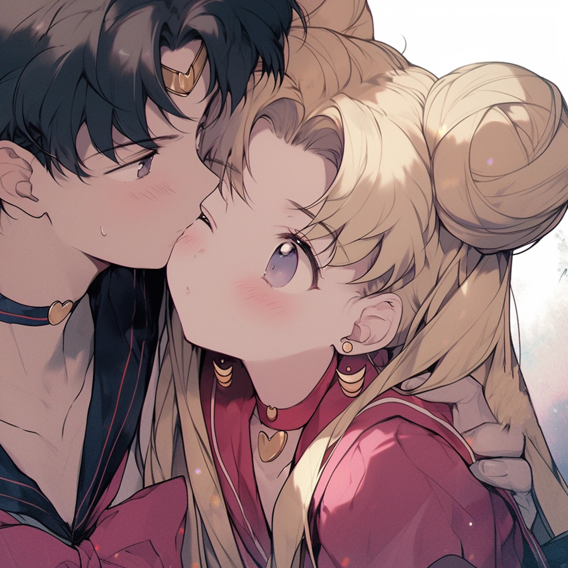 旧漫情侣头像一左一右