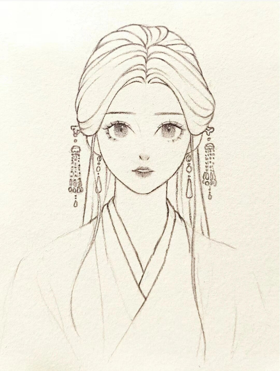 画的古装女子,上官浅. 979797