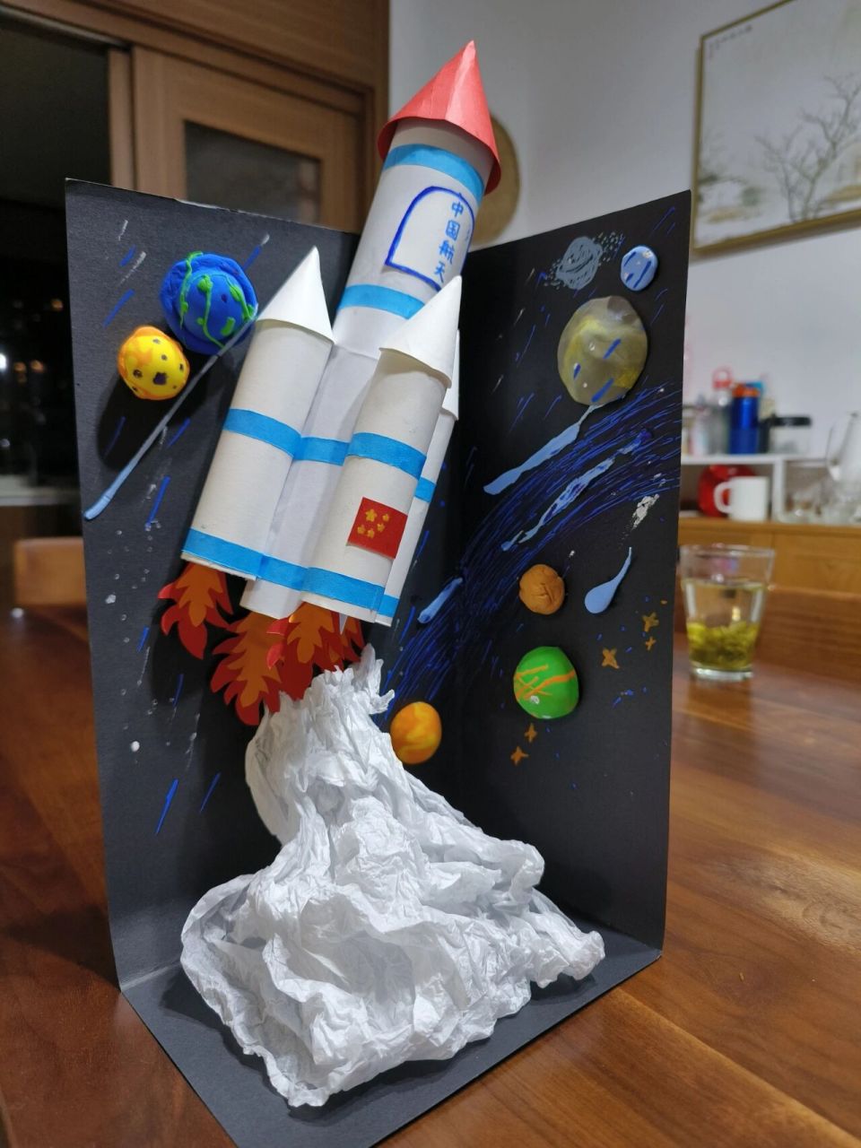 陪做手工 科技兴国—火箭
