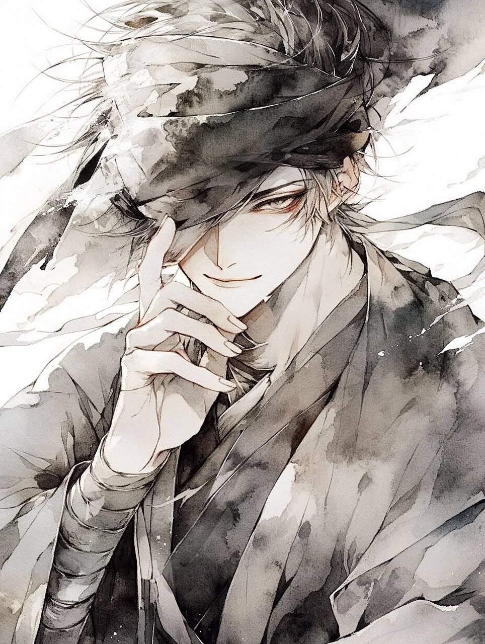 古风人物头像壁纸,今天是杀人不眨眼的刺客 友友们能不能给刺客组织的