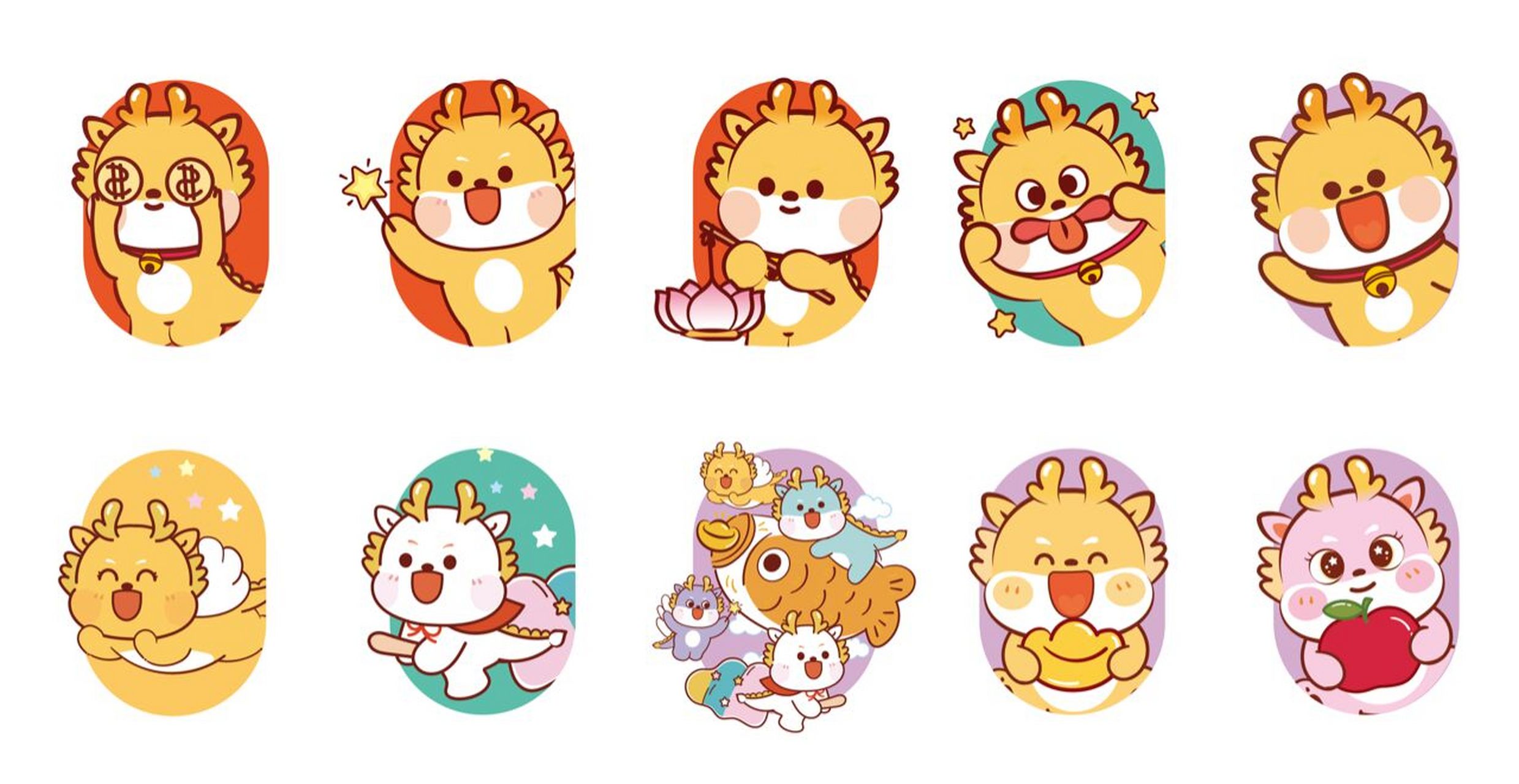 小飞龙ip卡通形象,治愈系ip,元气满满,活泼有趣,传达出可爱, 正直