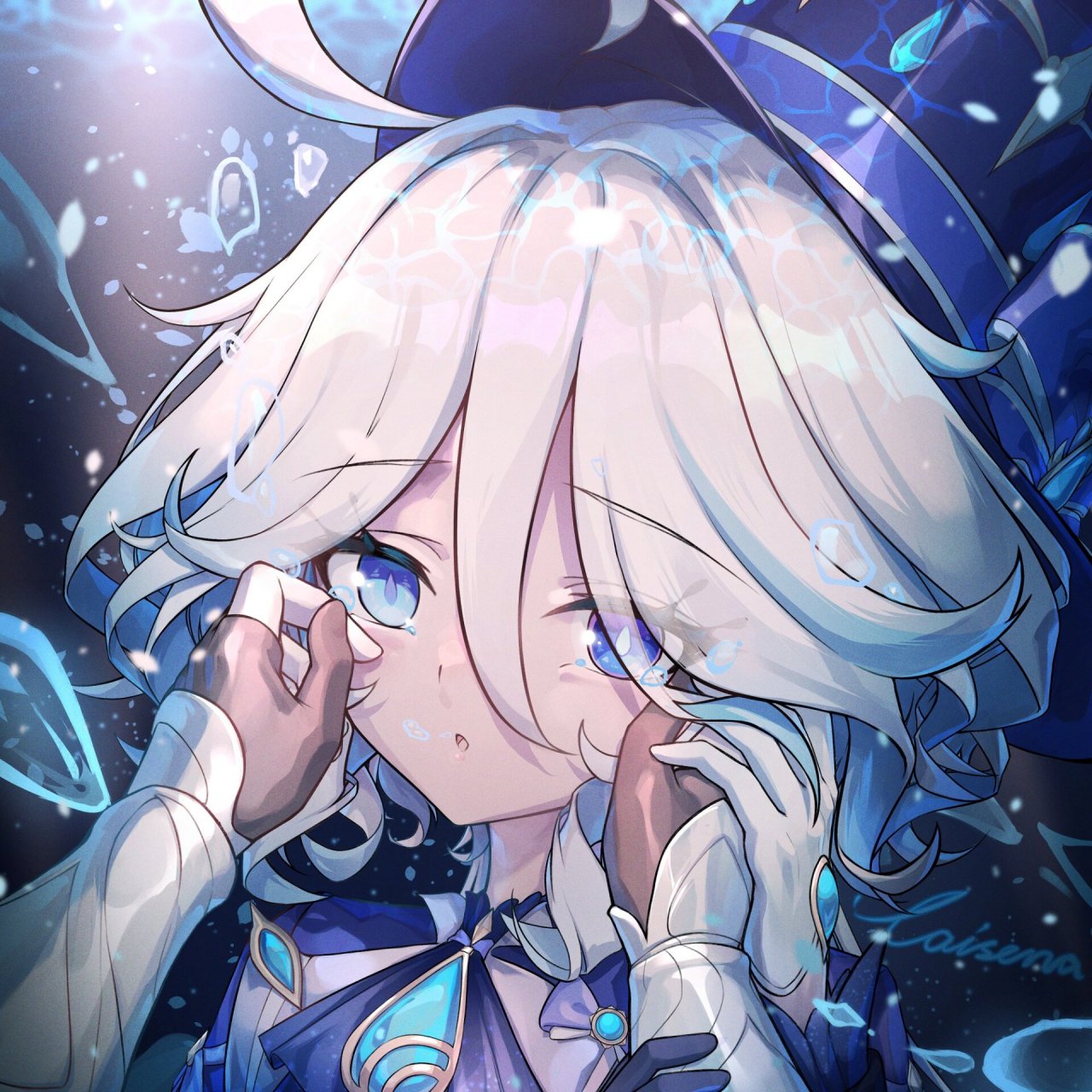 原神芙卡洛斯 头像 芙芙好可爱,芙芙好悲伤.图片来源米游社