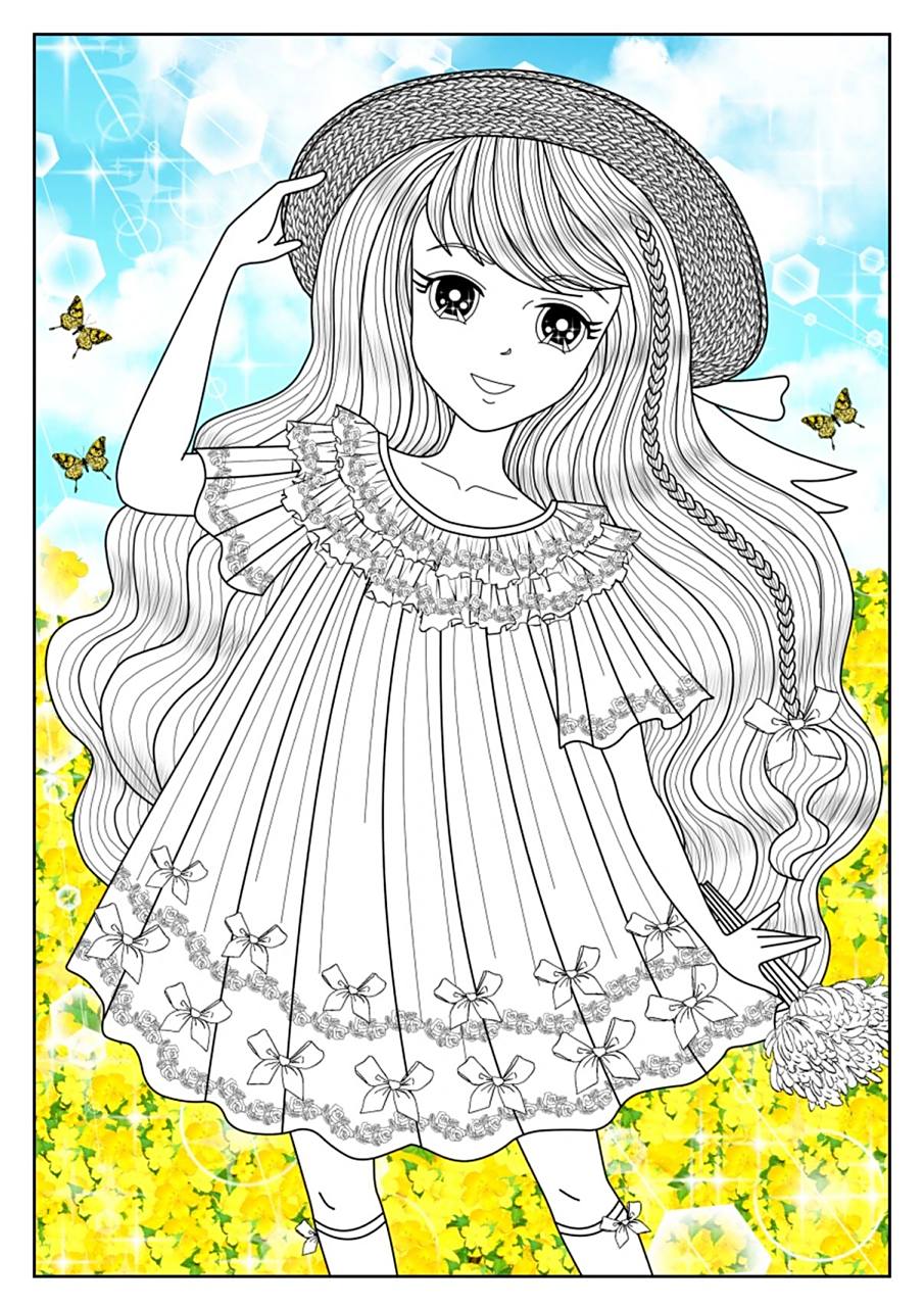 可打印的公主系列,高清临摹卡来了 超美的公主系列临摹卡,喜欢的宝子