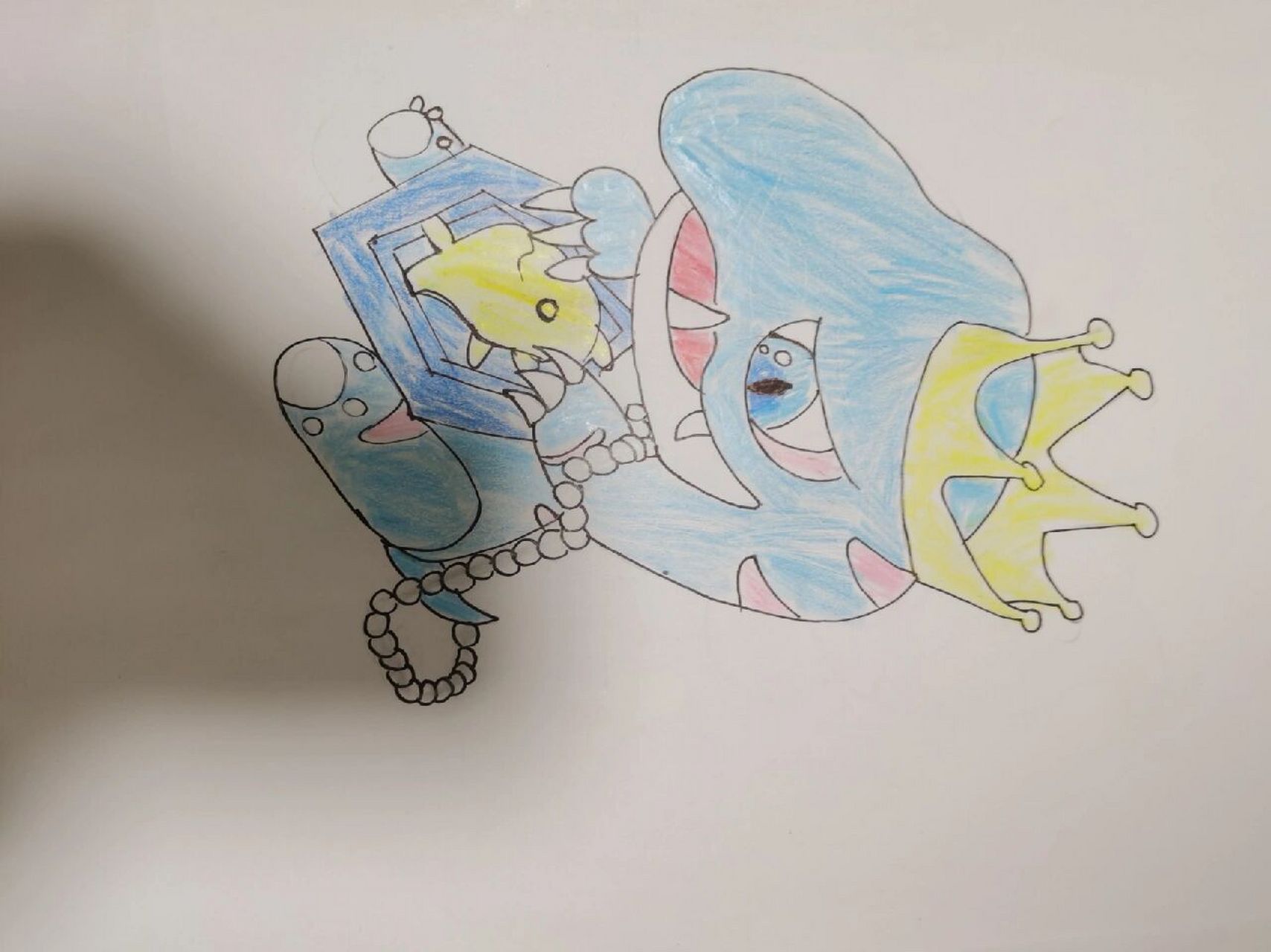 逃跑吧少年绘画