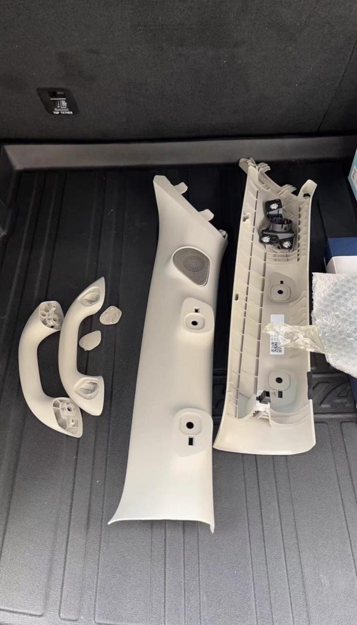 长城汽车原厂配件,哈弗原厂配件, 哈弗大狗a柱把手 加装 原厂无色差