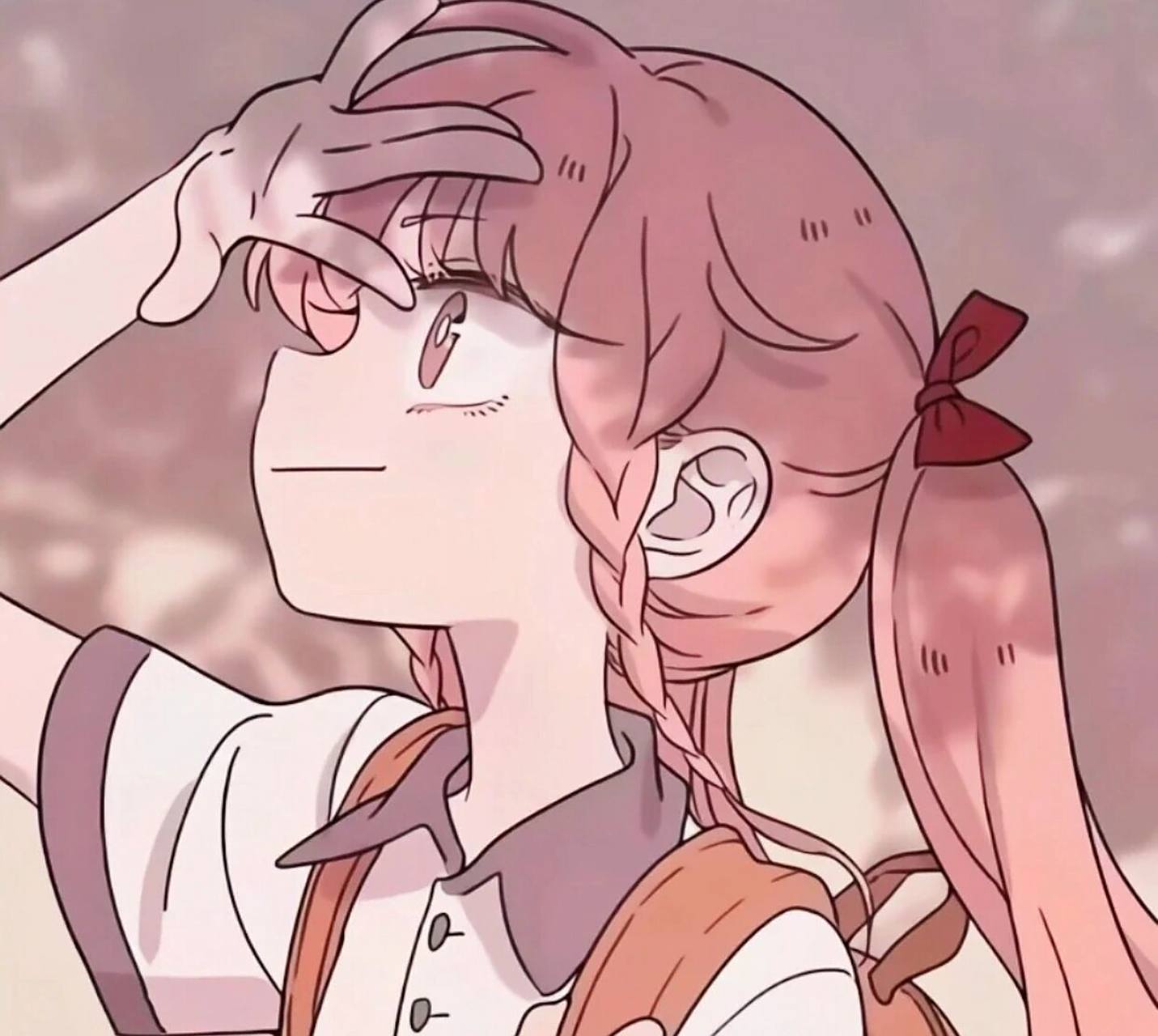 女生粉色系头像(小汤) 好看微信头像,无水印