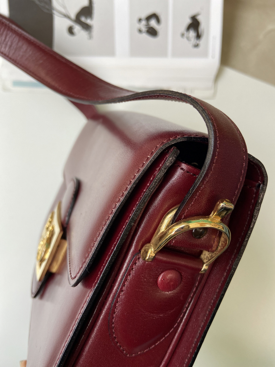 celine中古马车box|2021年度最爱没有之一 拿到这只正儿八经的波尔多