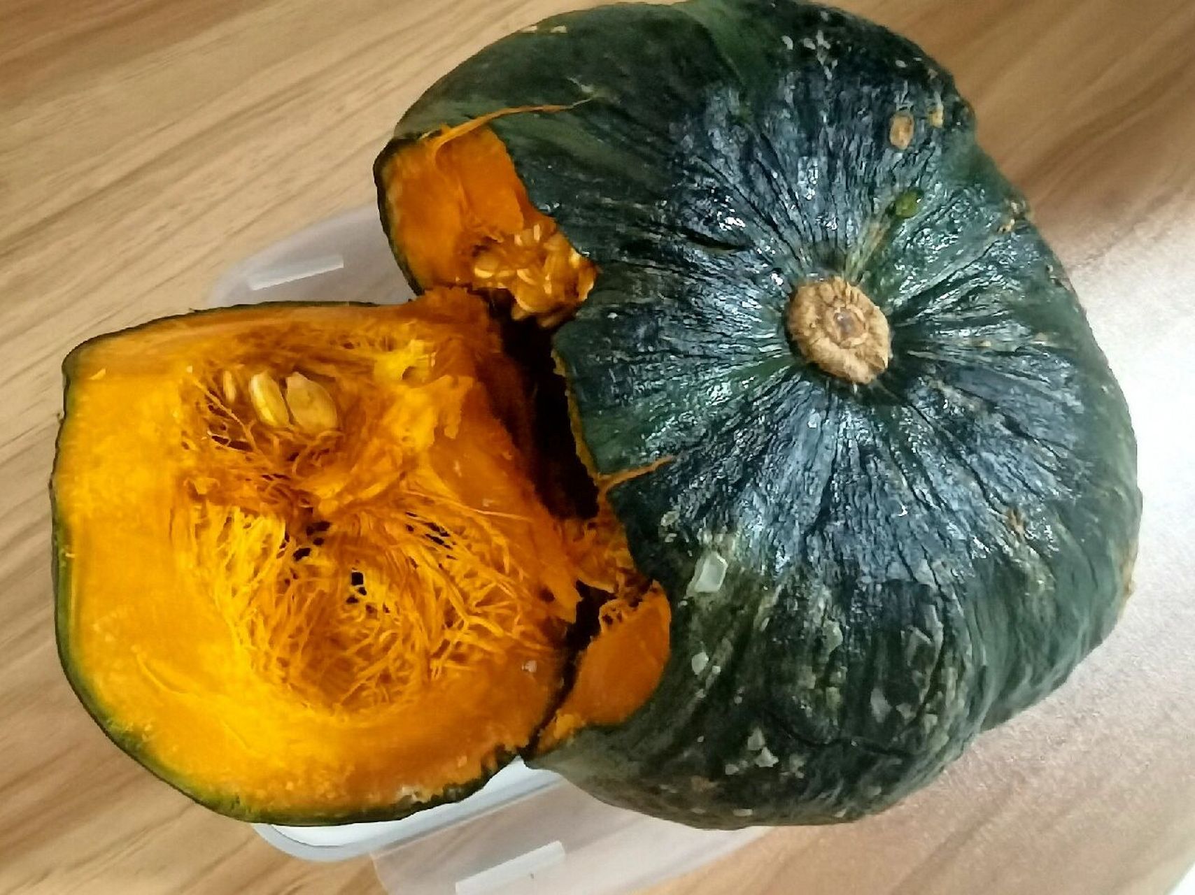 微波炉烤南瓜99真的好吃死了!