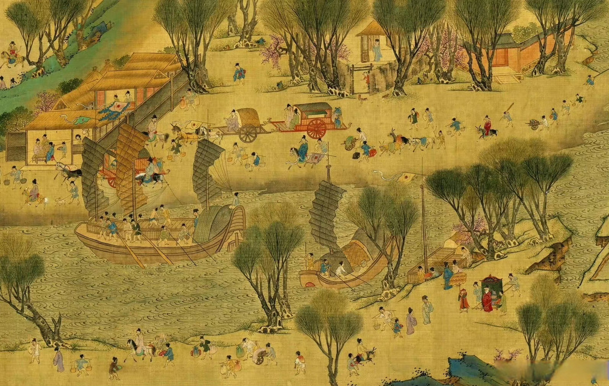 彩色《清明上河图》欣赏