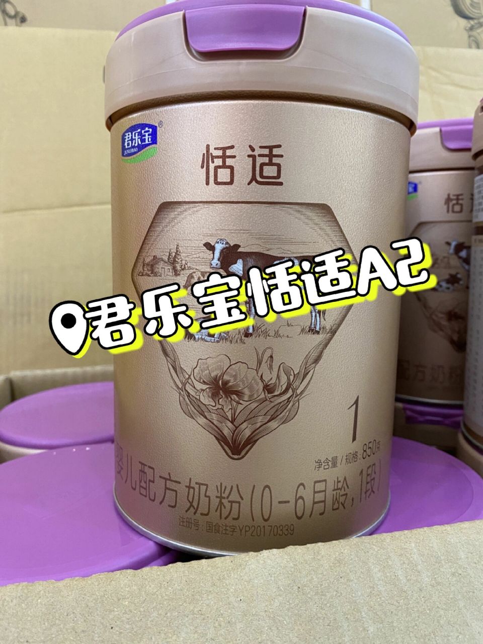 吸收长肉奶粉推荐,君乐宝恬适a2         	 配方主打吸收型的奶粉