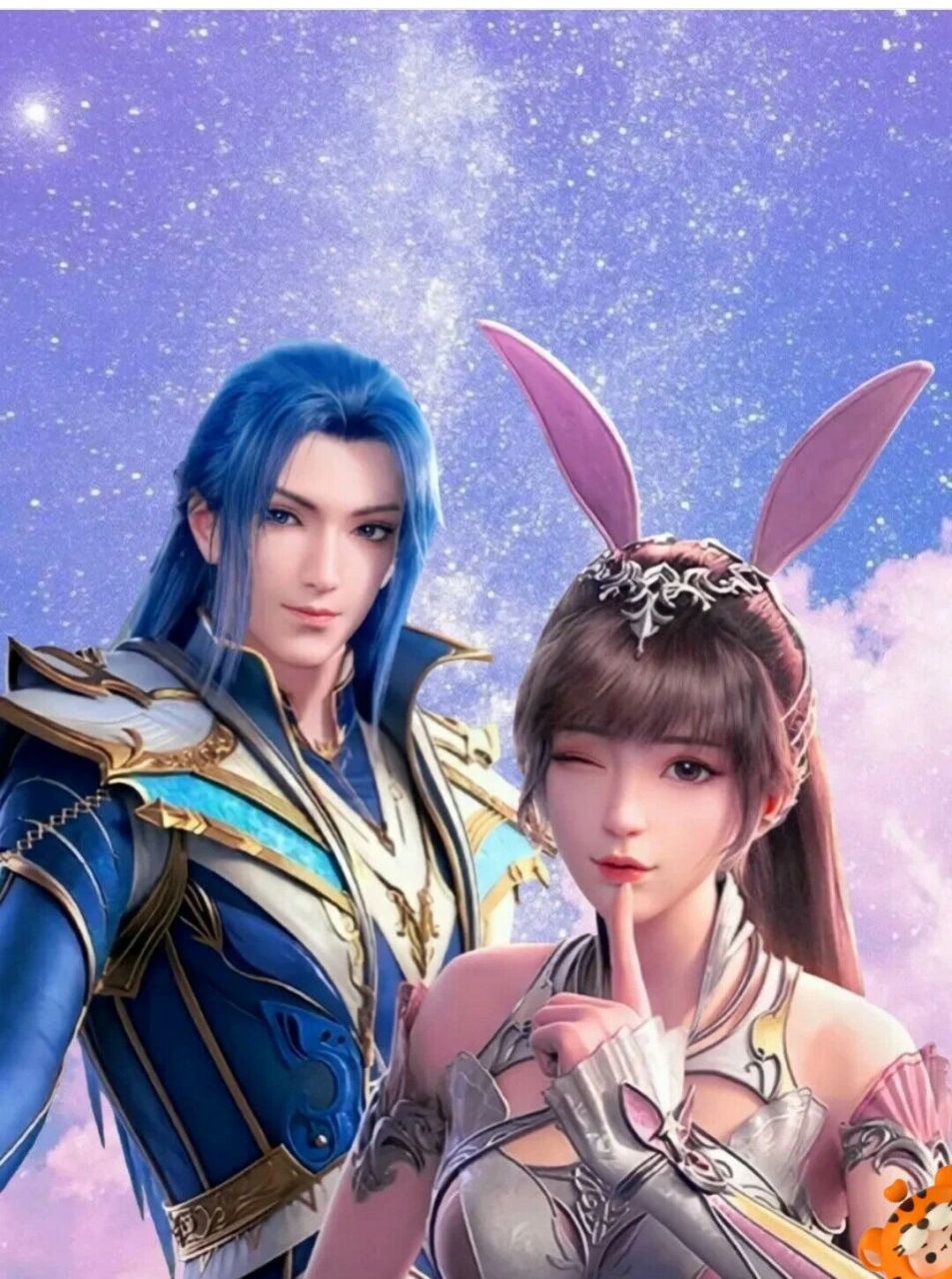 唐三和小舞小时候的图片壁纸000000