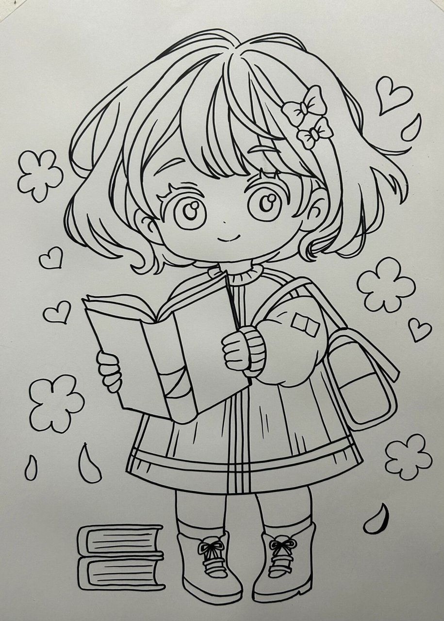 爱看书的小女孩      (收徒)