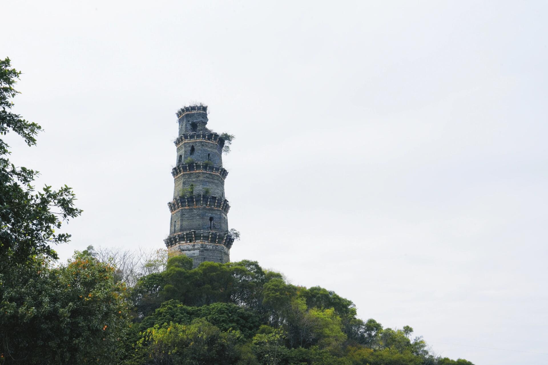 江东三元塔图片