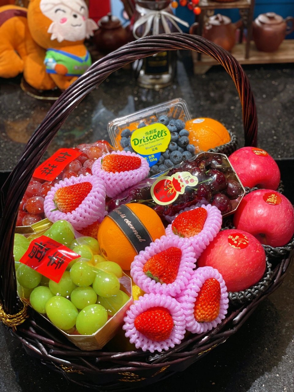 经典款水果篮～ 每个果篮都是独一无二的搭配～每个都有每个的特色