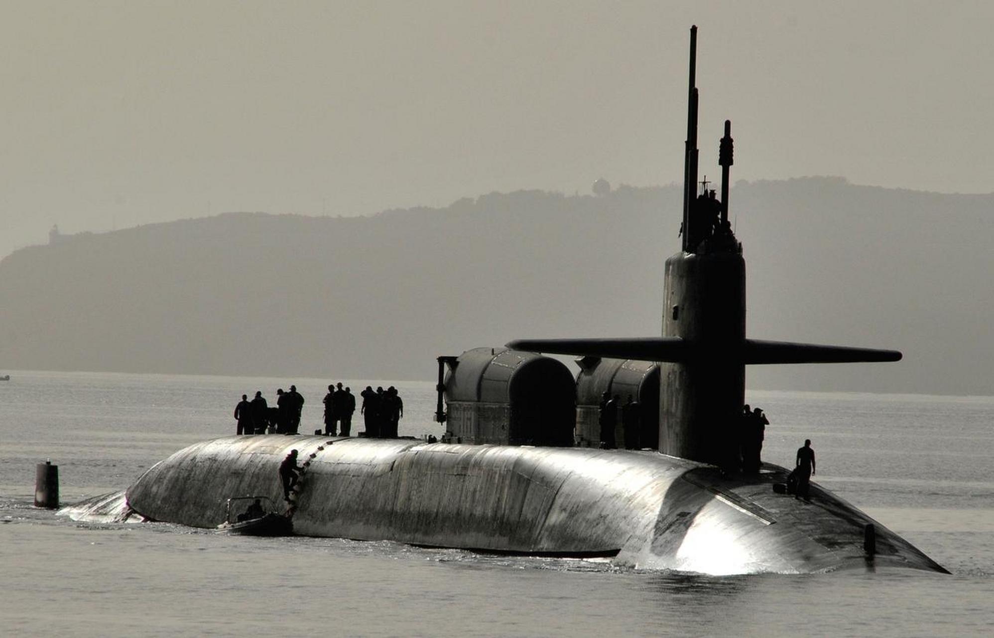 俄亥俄级巡航导弹潜艇进入红海,威慑反美势力 美国海军发言人表示