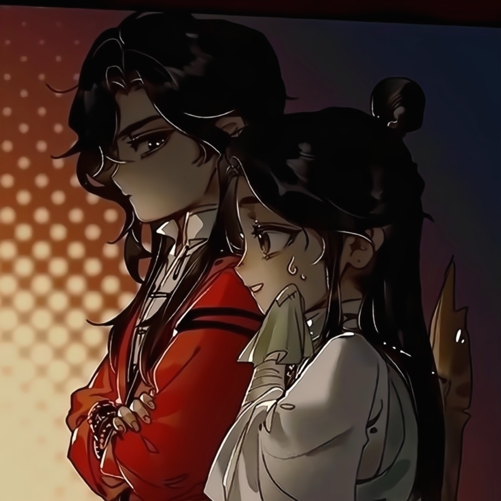 超可爱的q版谢怜&花城