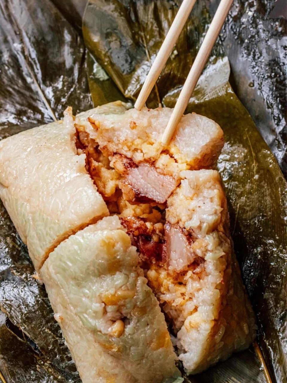 广西板栗肉粽!过年南宁人家中必备!