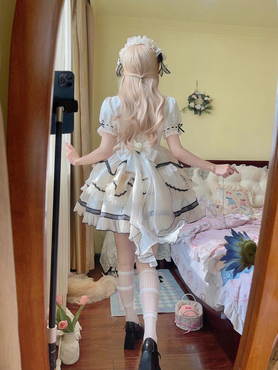 生成色大小姐套装[赞同] 170试穿～ 91柠檬清唱曲lolita #吃我一波