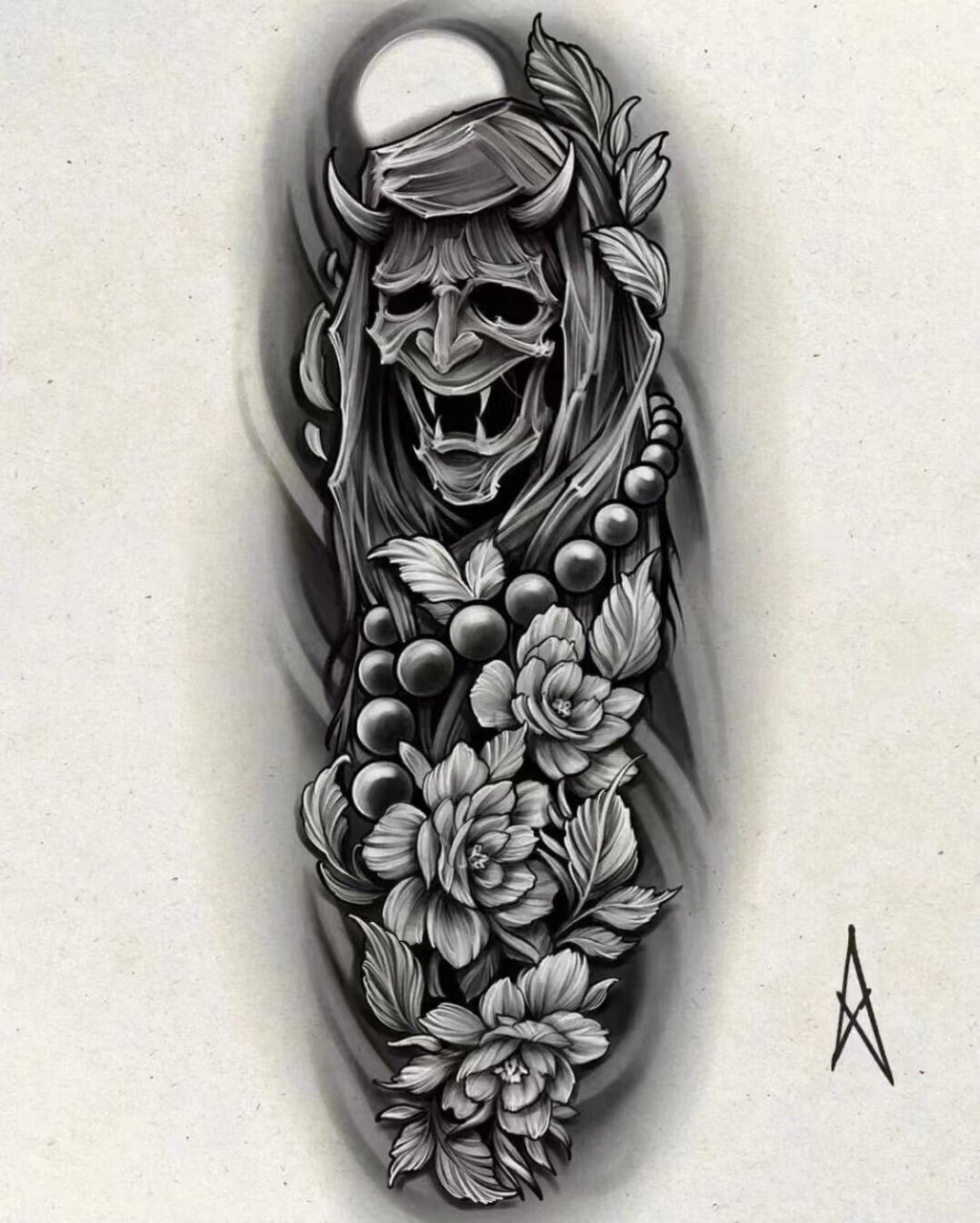 女生花臂纹身,让你成为街头焦点97 女生 95 纹整个手臂 94,真的