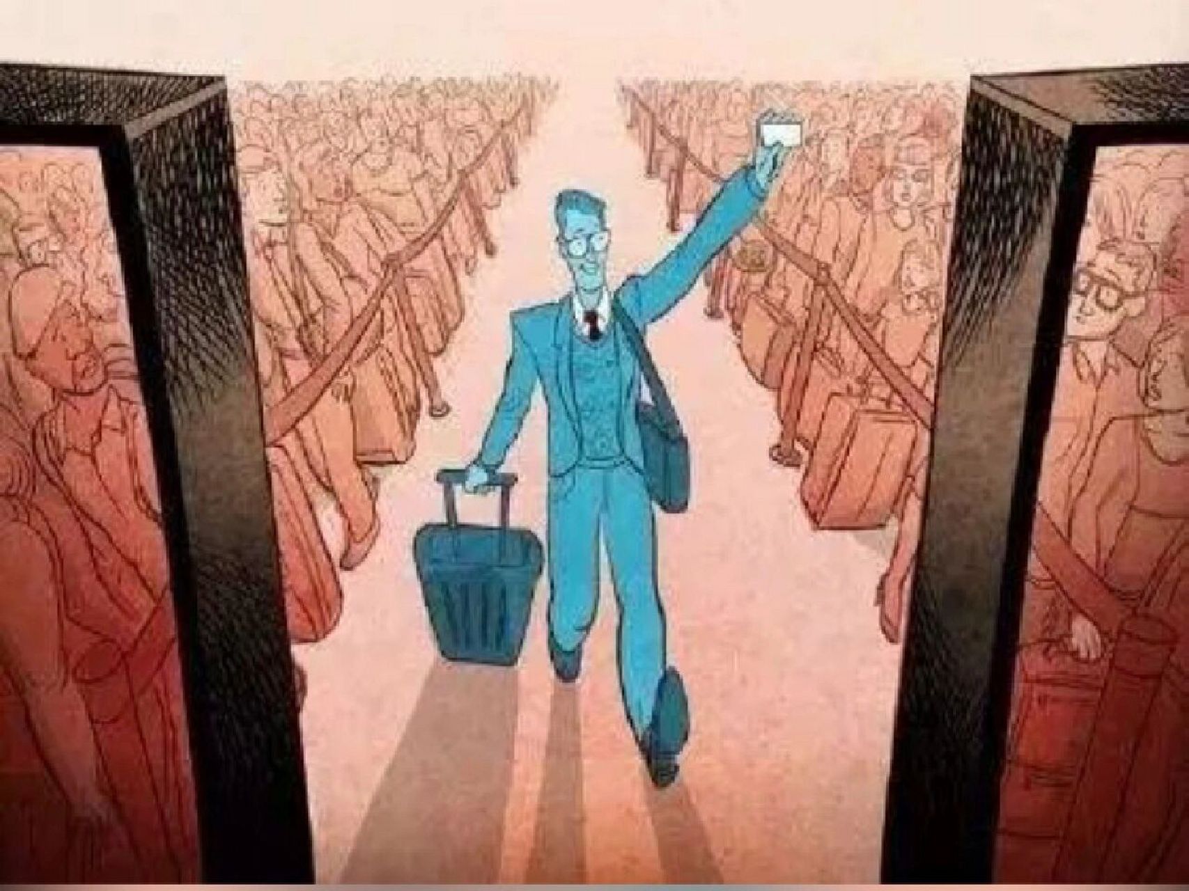 讽刺人性的图片第一期(3) 你能看懂几个?