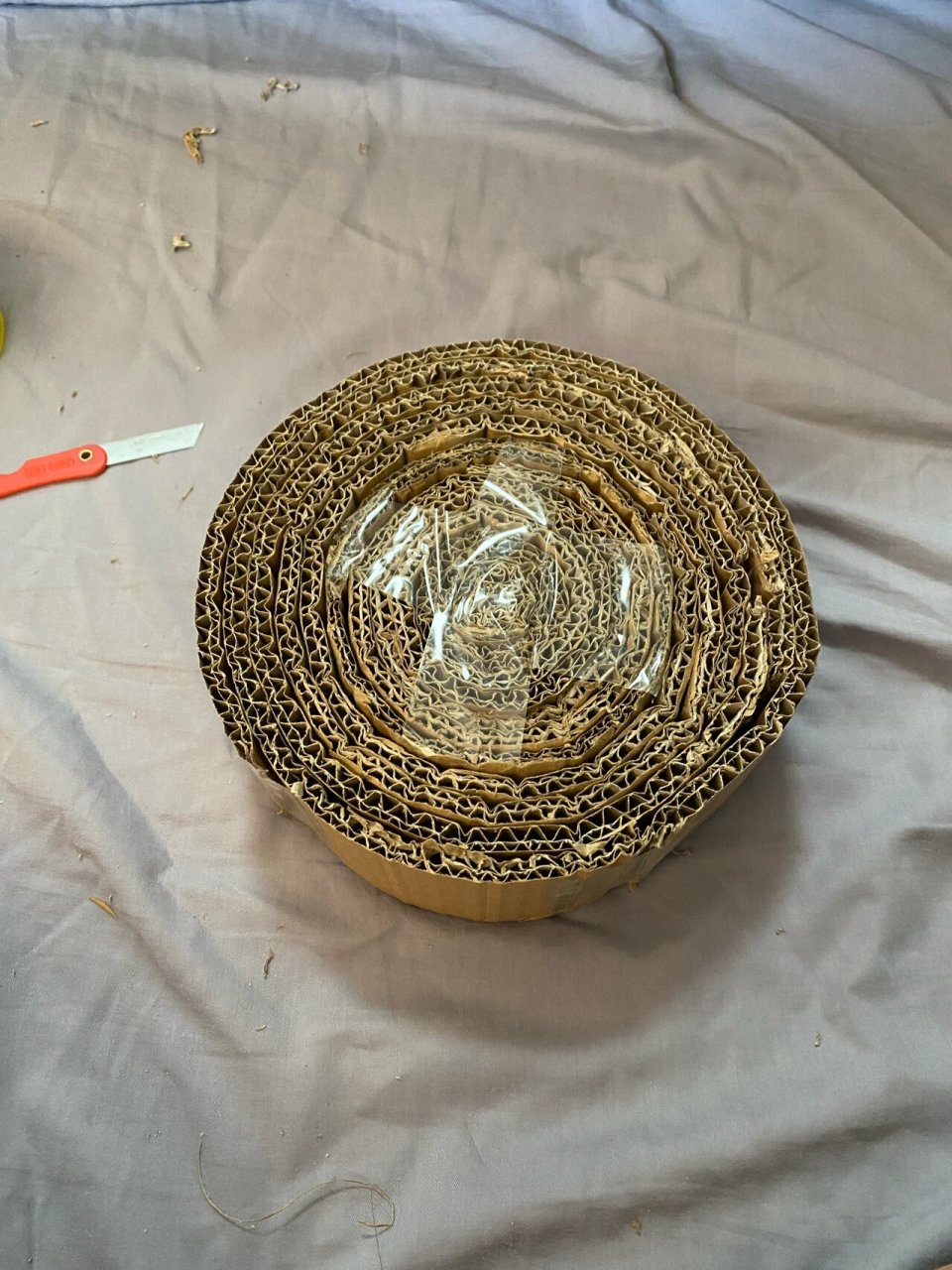 自制蒲团垫子 最近搬了个家,激起了自己的手工欲望,做了个蒲团垫子,第