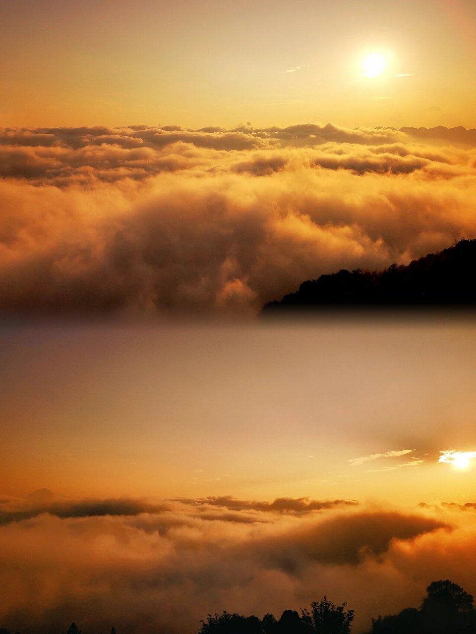 麻栗坡云海图片
