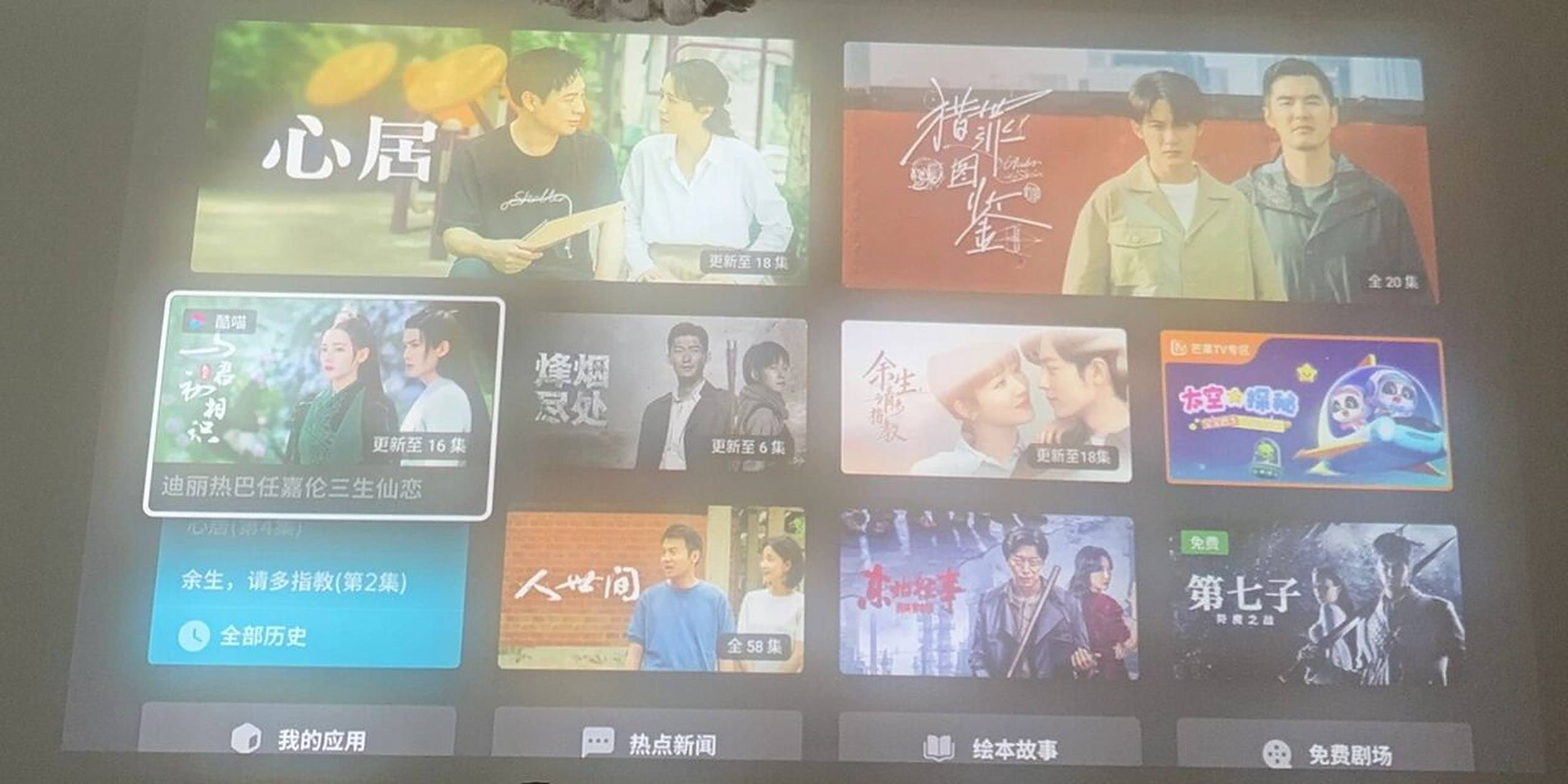 极米投影仪为什么雾蒙蒙的 投影仪购买于极米京东旗舰店,买了有一年多