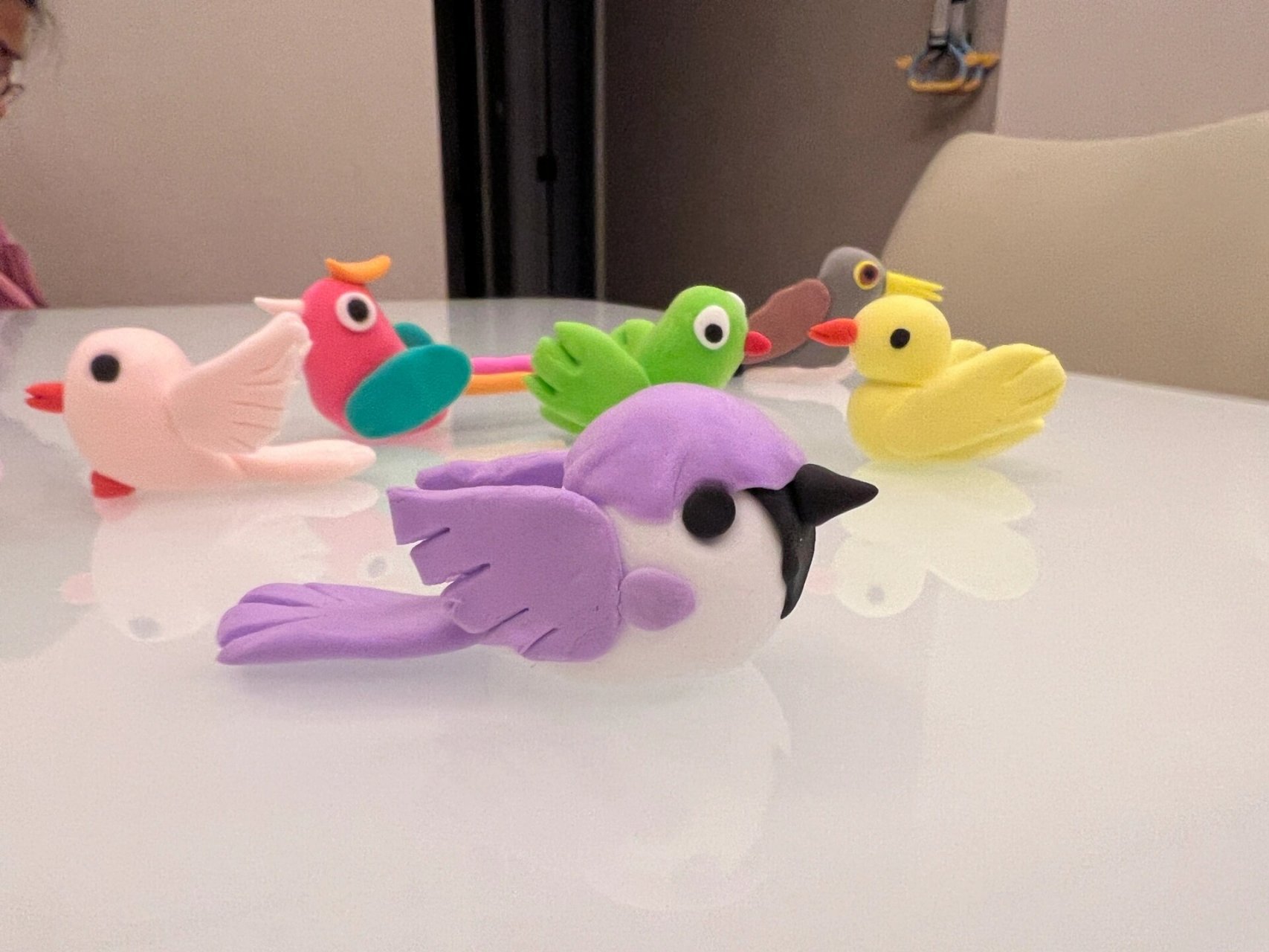 亲子手工作品———《幸福的小鸟》 收集并实践了小红98上几乎所有