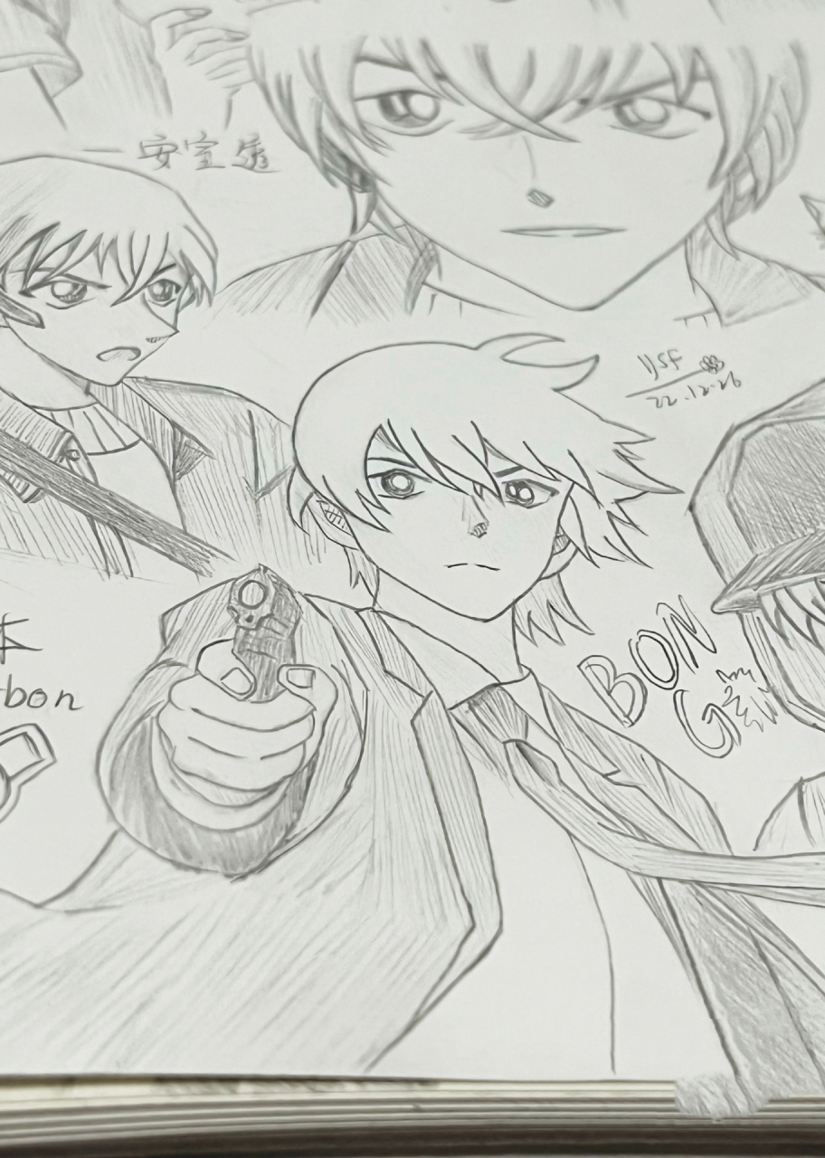 名柯|降谷零 画完啦～你们要的透子    (最近在调整状态,画的少,大家