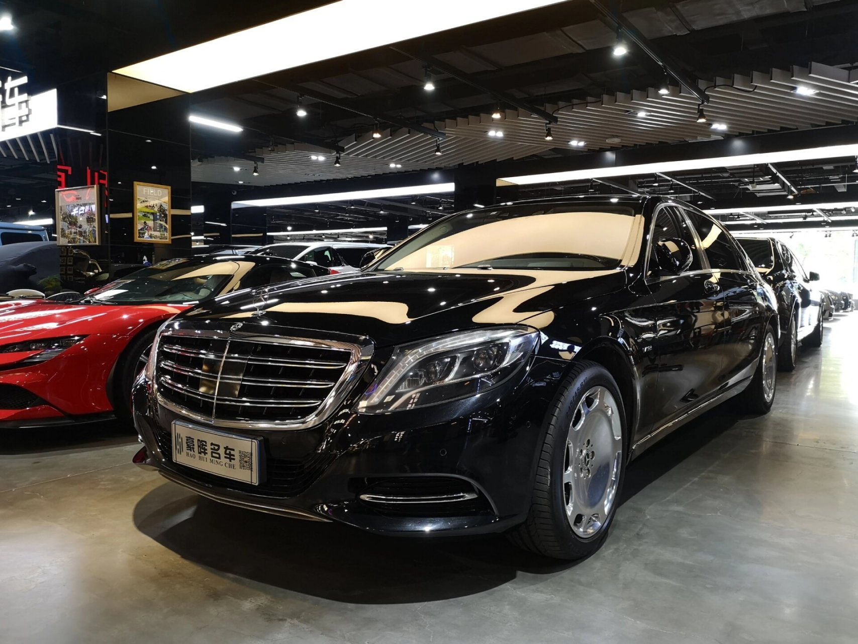 拿下16年迈巴赫s600 16年12月上牌,13w公里 一代经典神车,迈巴赫s600.