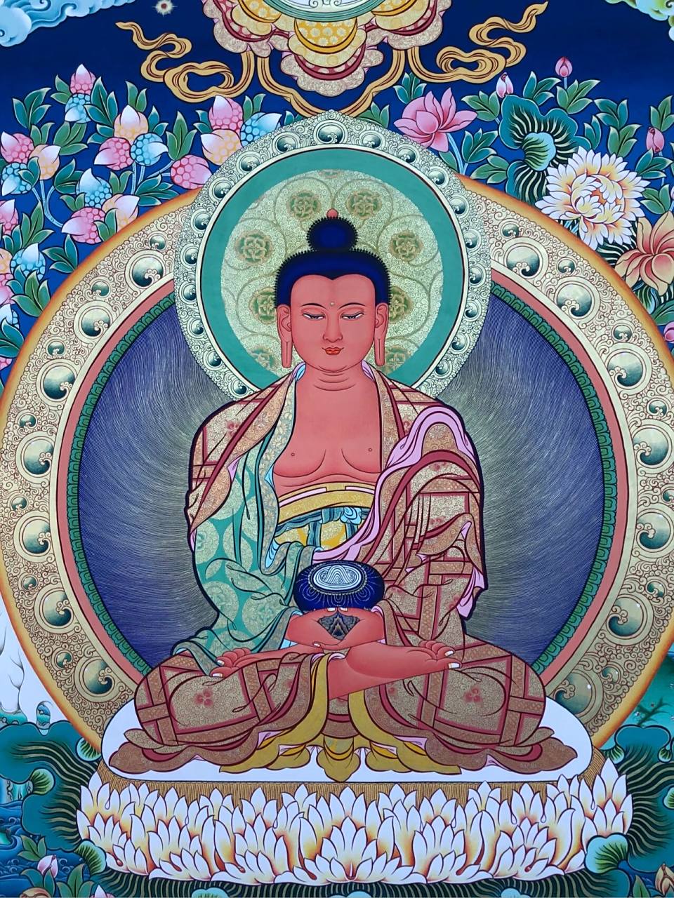 青竺唐卡|阿弥陀佛壁纸 千呼万唤 属猪属狗的宝宝们收藏起来