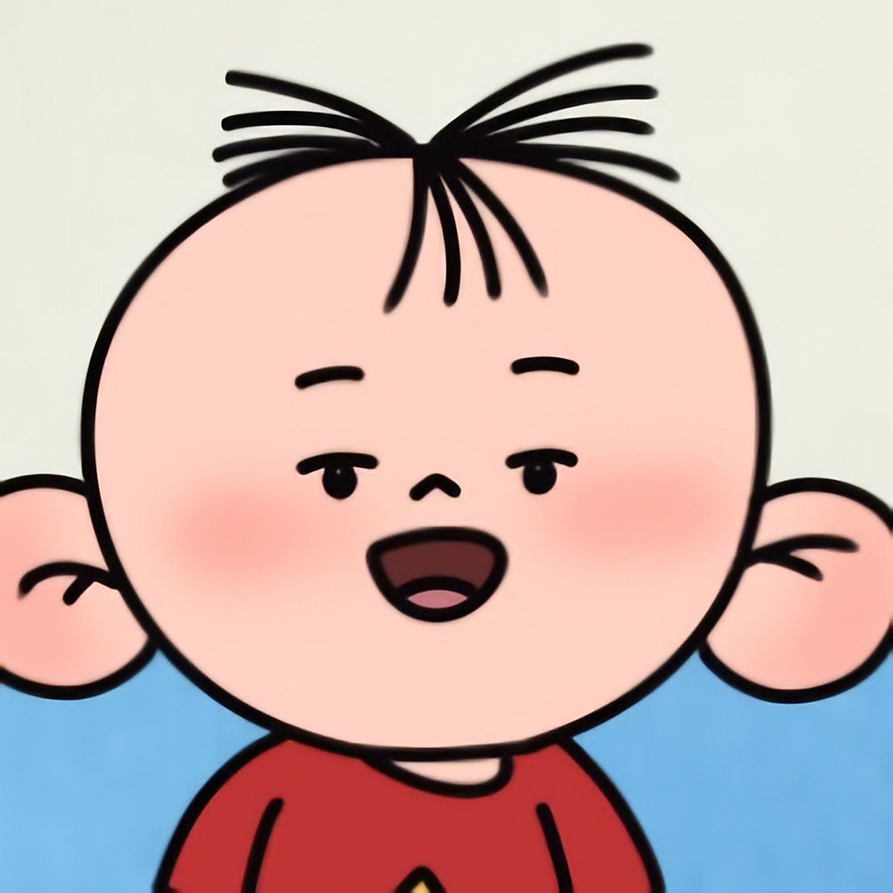 群聊头像|卡通头像|大耳朵图图|情侣头像 我是图图小淘气09 面对