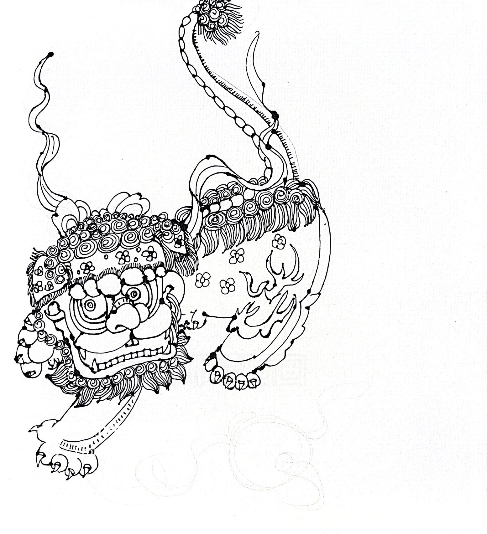 第 105 集 狮子滚绣球(过程图) 狮子滚绣球 好事在后头