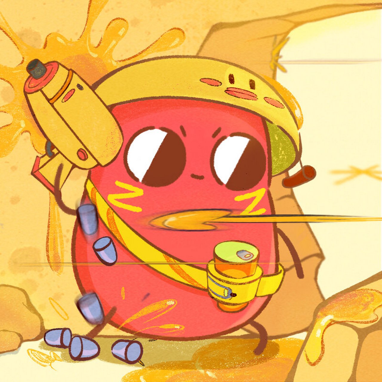 红小豆头像|我和朋友的对决每次都好激烈 因为我们实力都不相上下