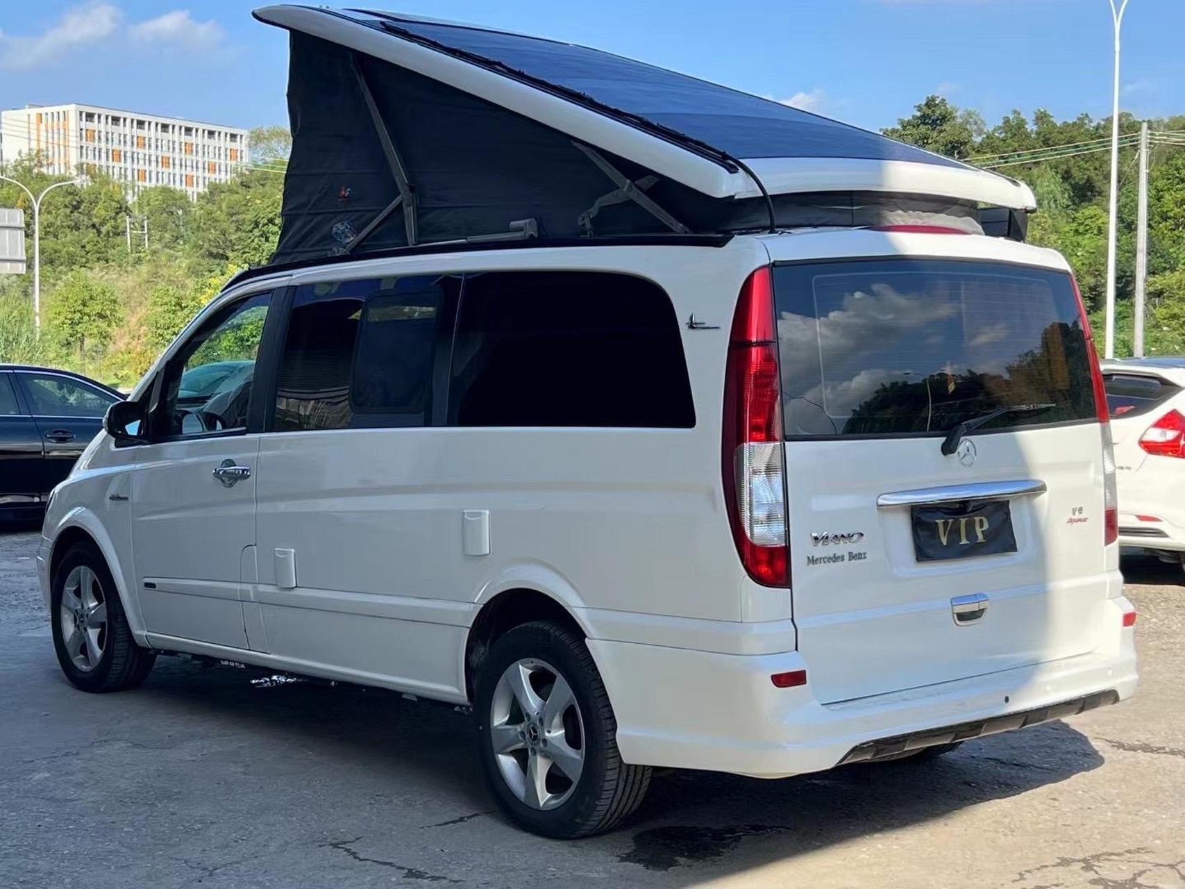 马可波罗房车viano"露营车,原厂电动升顶卧室.3.2.v6排量.自动档.