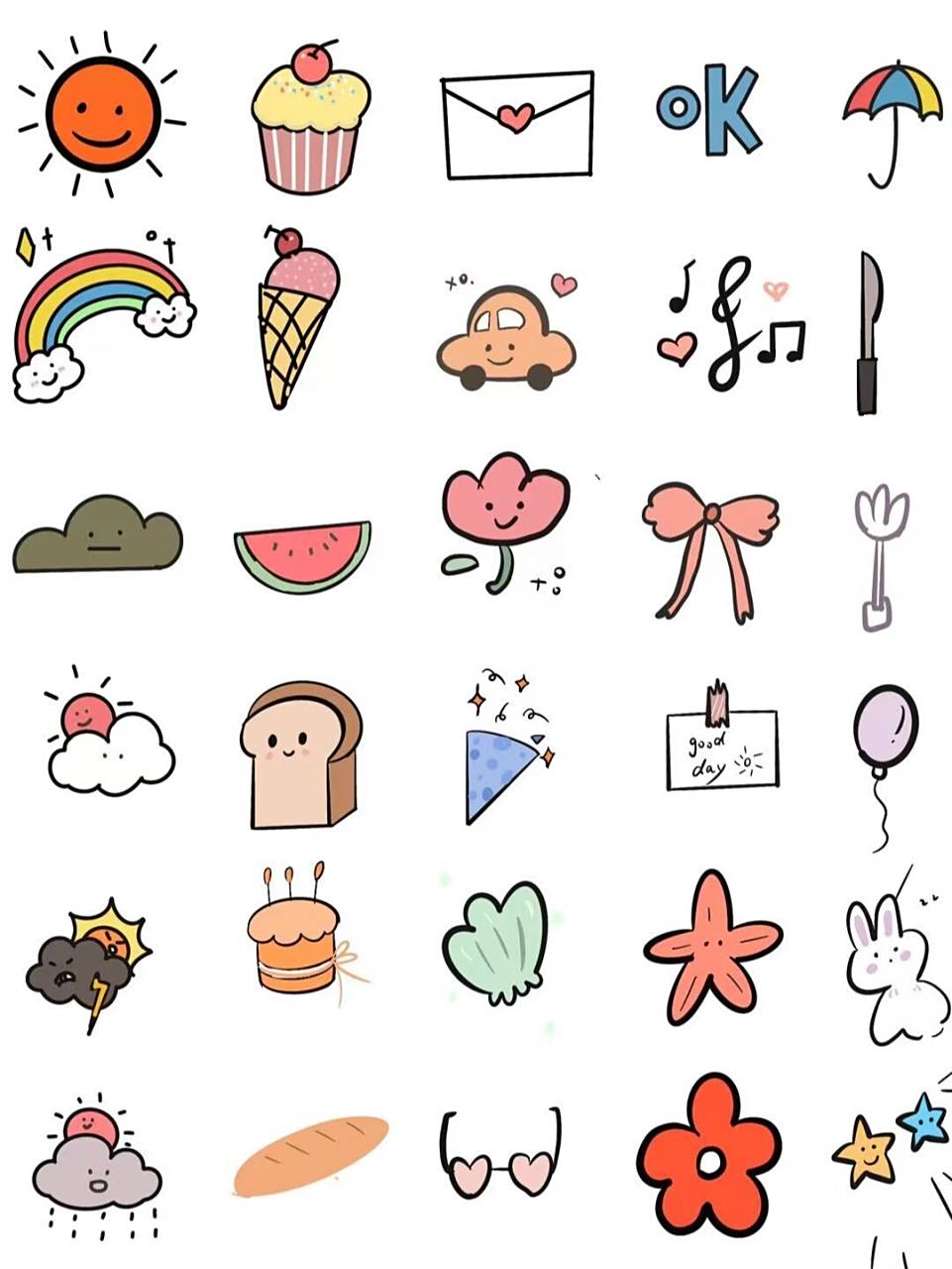 简笔画练习|物件 # 小小的日常