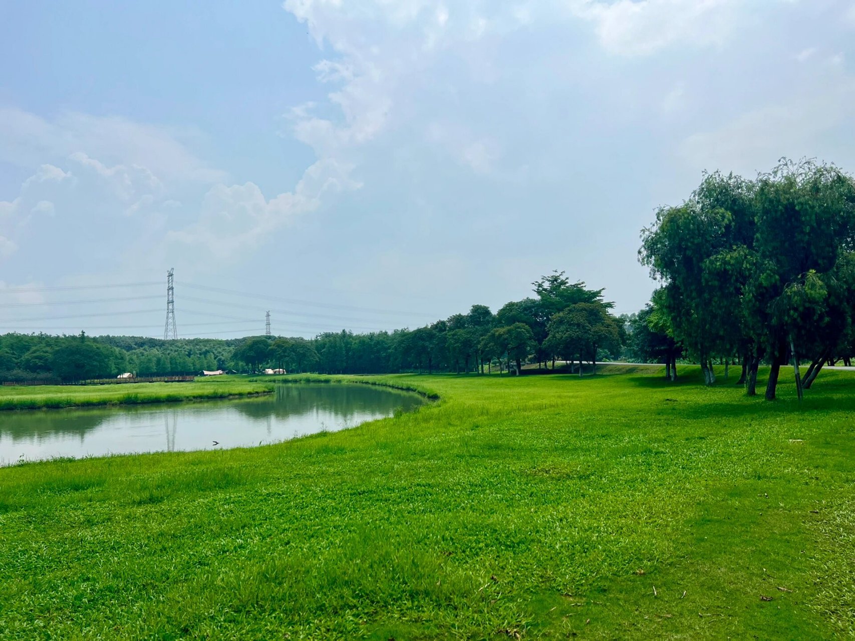东莞遛娃|燕岭湿地公园(玩水,摸田螺) 天气畸热,唯有玩水!
