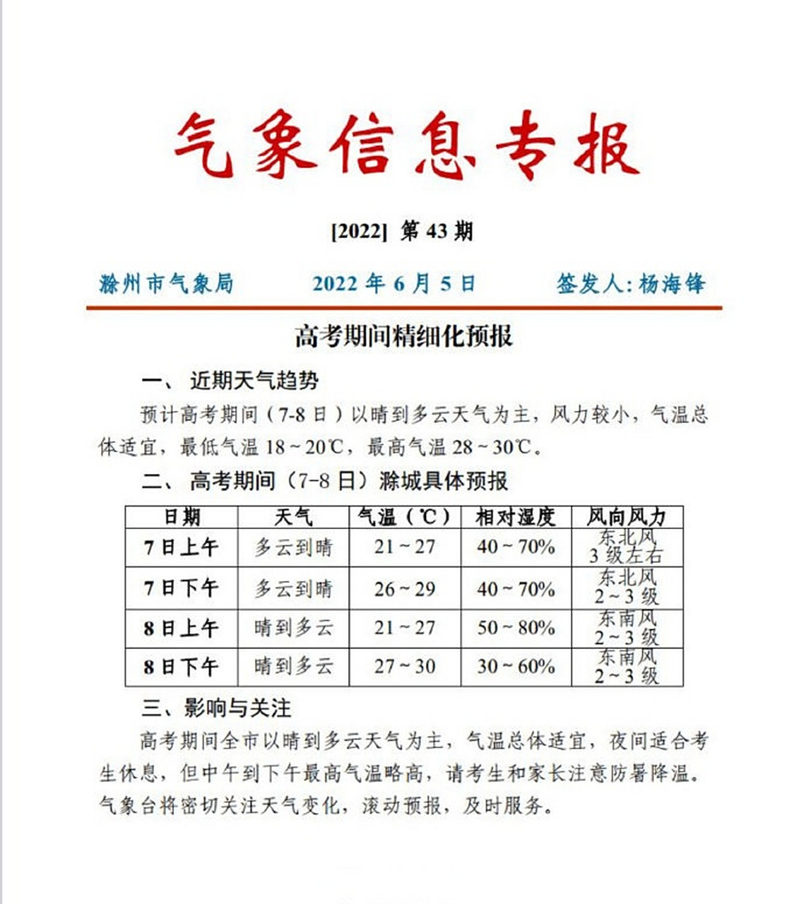 滁州30天天气预报查询