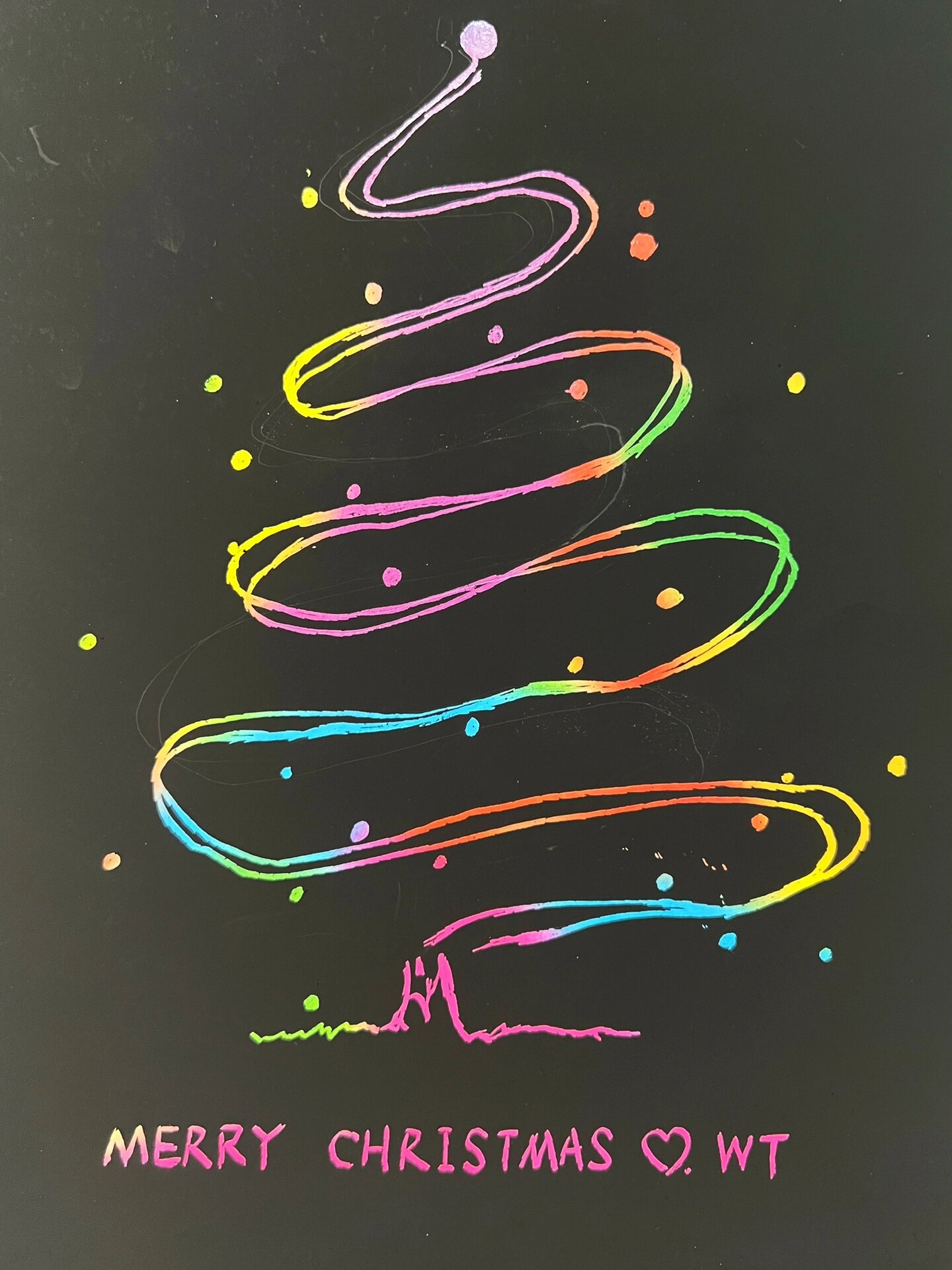 刮画 圣诞树🎄