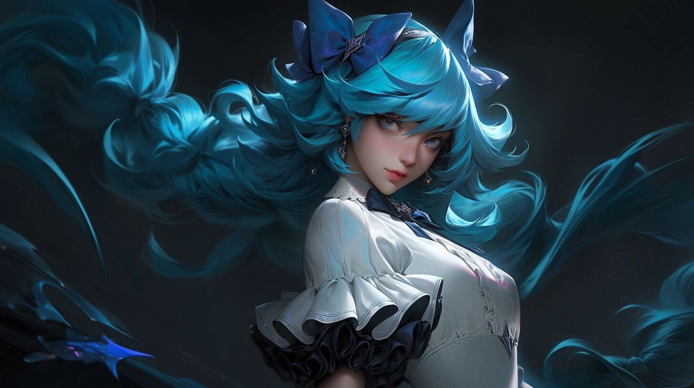 英雄联盟系列22|灵罗娃娃格温 好可爱呀!