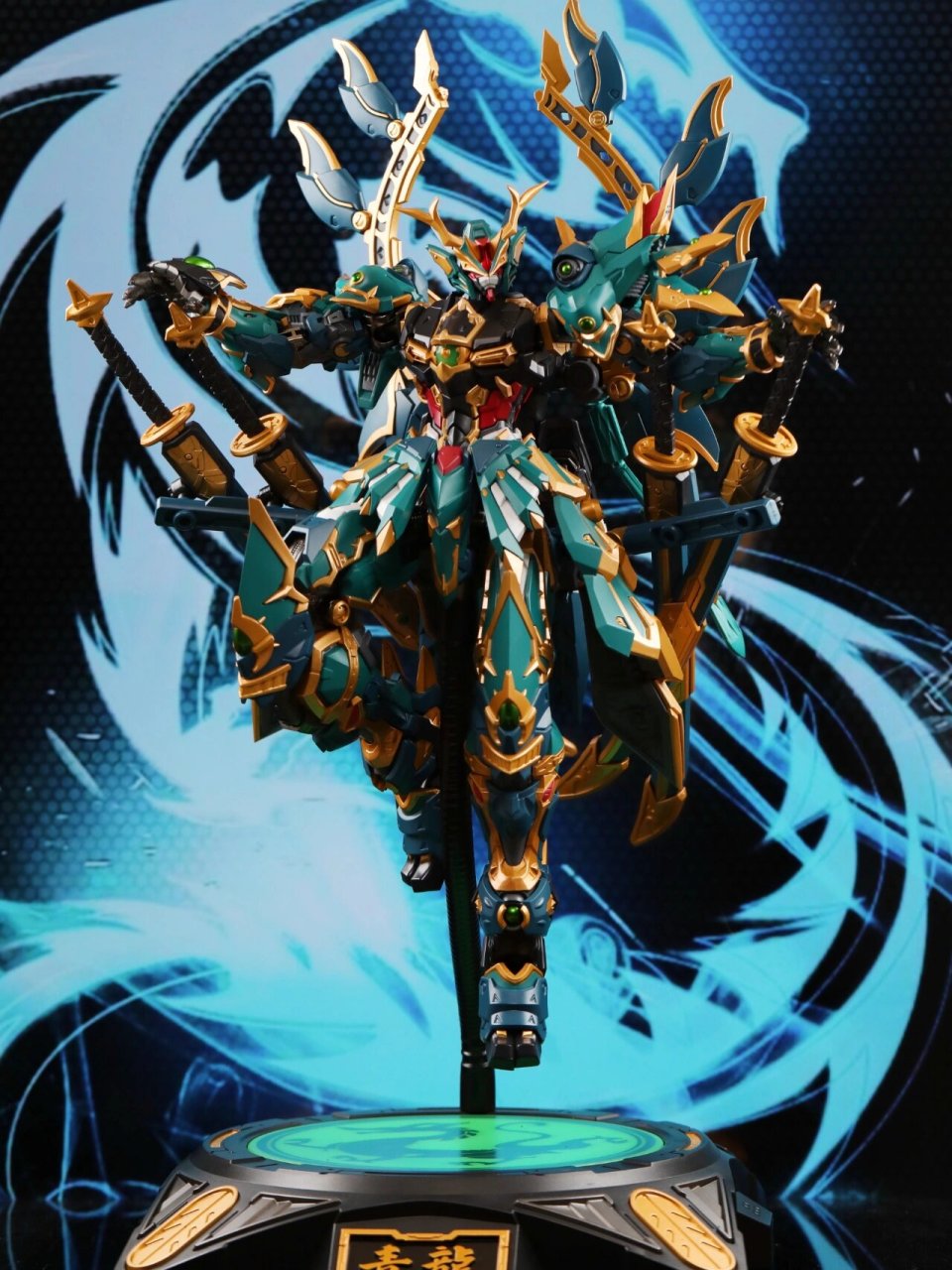 国风机甲—藏道青龙   国风机甲 藏道青龙,期待后续的白虎朱雀玄武