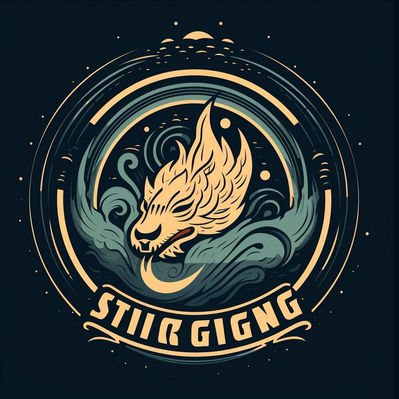 logo设计|潮玩酷炫俱乐部logo头像设计9797 潮玩酷炫动物logo设计