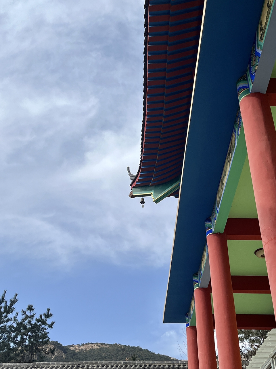 日照普照寺 跟好朋友去普照寺净化心灵啦 导航普照寺直接就到了 停车