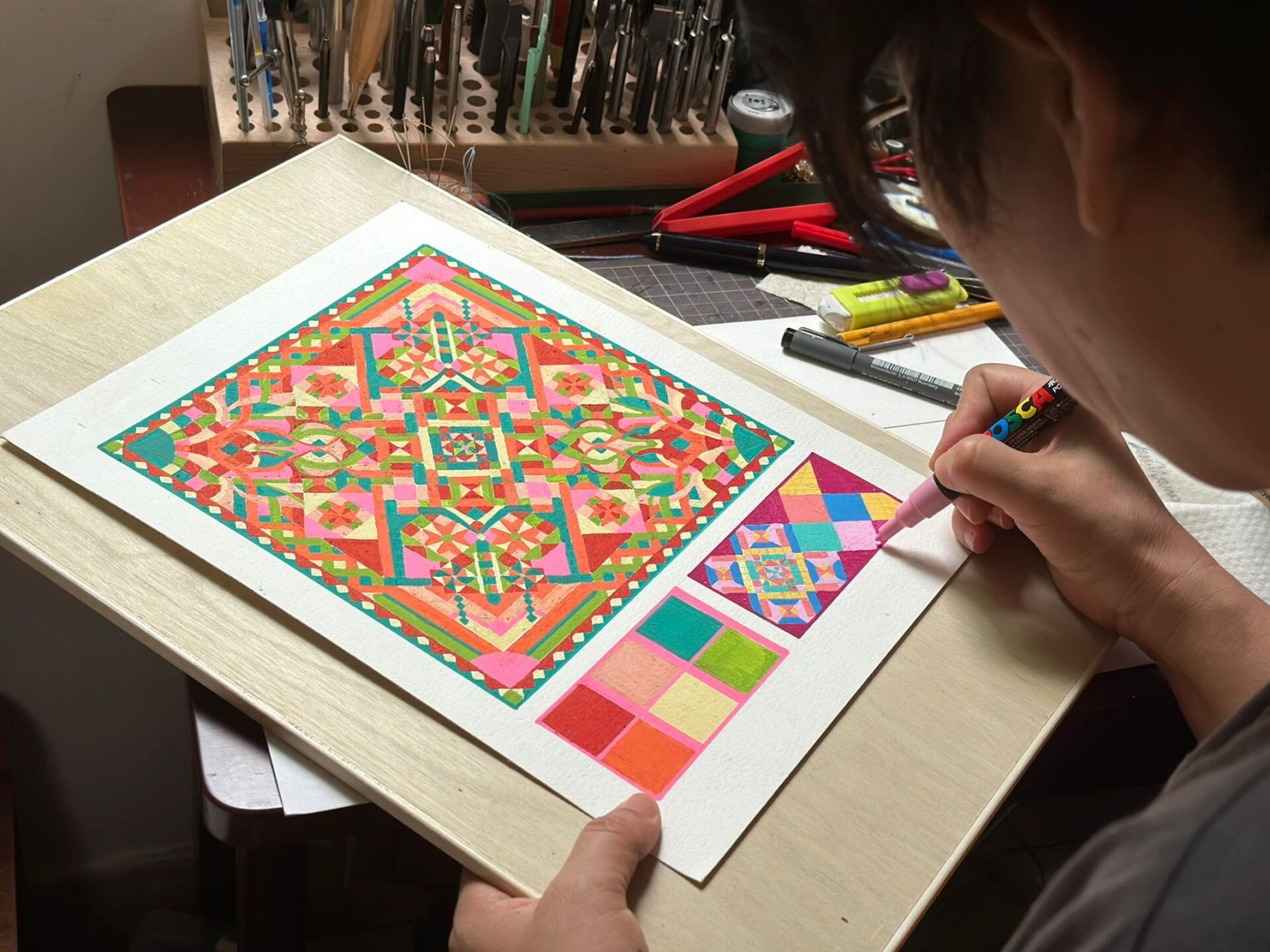 色彩构成练习 色彩源于自然,用于生活.